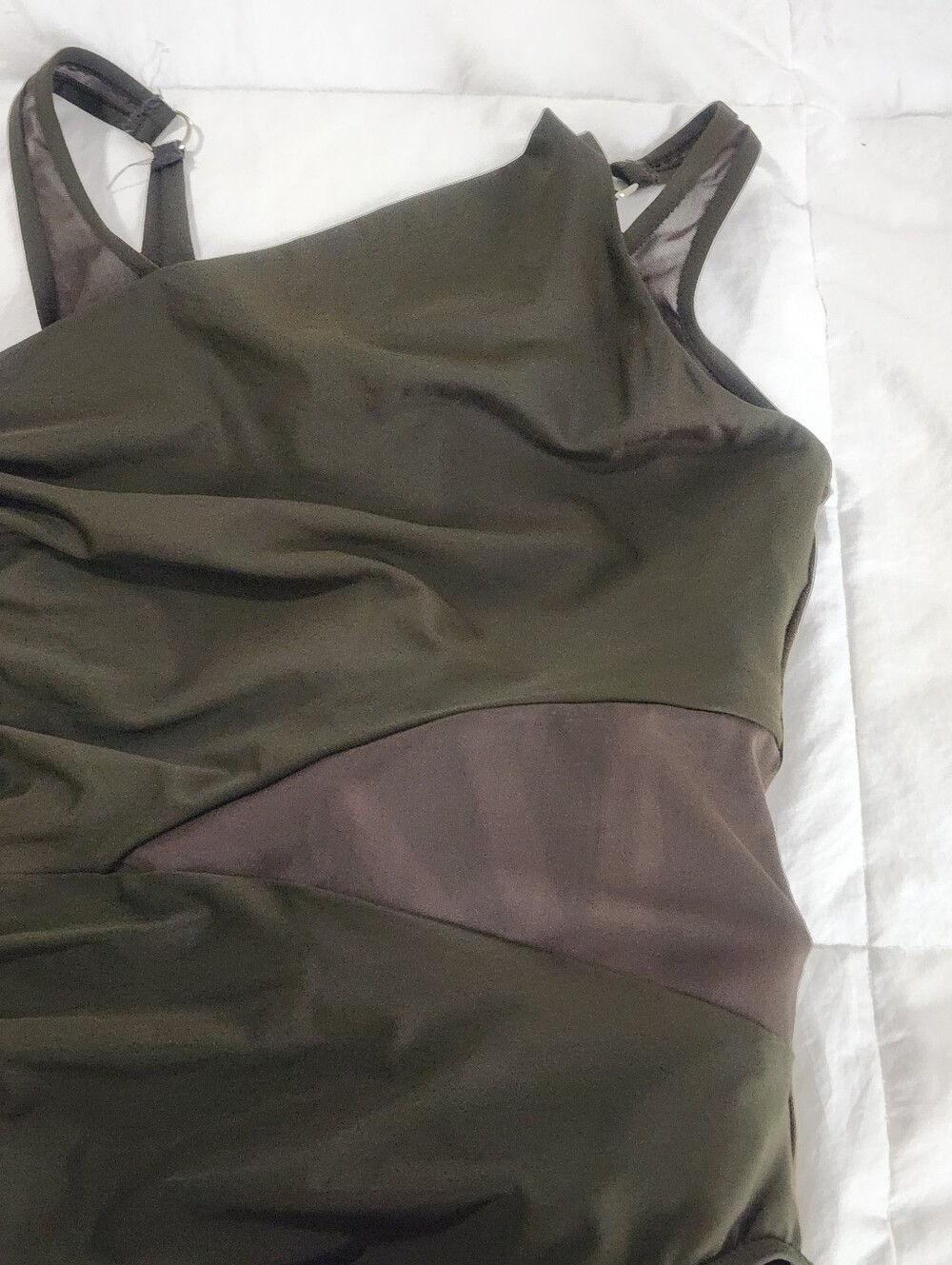 Miraclesuit Size 10 Green Swimsuit Slimming Underwire Support One Piece - Picture 8 of 10